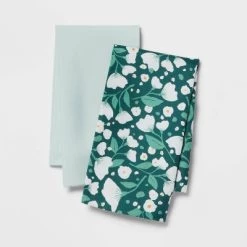 2pk Body Pillow Cover - Room Essentials™ Dark Green Floral/mint Green -Room Essentials Sales Store GUEST 980f107d ab5f 4795 aa39 4ebe58fe703a
