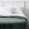 Solid Plush Bed Blanket - Room Essentials™ Gray -Room Essentials Sales Store GUEST 98941115 9506 4176 8e73 8b59c56f9b3f
