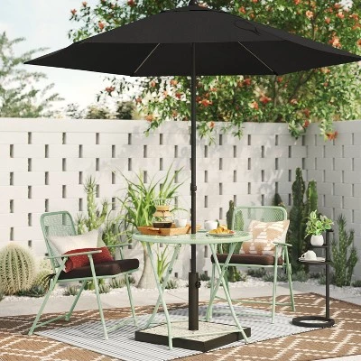 Striped Indoor/Outdoor Rug - Room Essentials™ Gray 1 Striped Indoor/Outdoor Rug - Room Essentials™ Gray