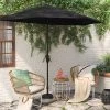 8.83'x7.81' Half-Circle Outdoor Patio Market Umbrella with Black Pole - Room Essentials™ -Room Essentials Sales Store GUEST a1beb6d3 f794 4645 9318 f06603a17137
