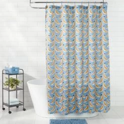 15pc Shower Curtain Set - Room Essentials™ Blue