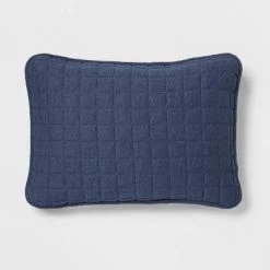 Standard Jersey Quilt Sham - Room Essentials™ Navy -Room Essentials Sales Store GUEST a3d85b6d 8cd8 43c3 b9b2 36da911a712b