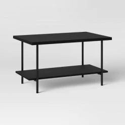 Wood and Metal Coffee Table - Room Essentials™ Espresso -Room Essentials Sales Store GUEST a490316f d5b4 45c9 845d 3ab5f1fe6397
