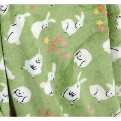 Printed Plush Bunny Easter Throw Blanket Green - Room Essentials™ -Room Essentials Sales Store GUEST a8ec6b5e 99a5 4a14 9b7a 04cc25d3d47f