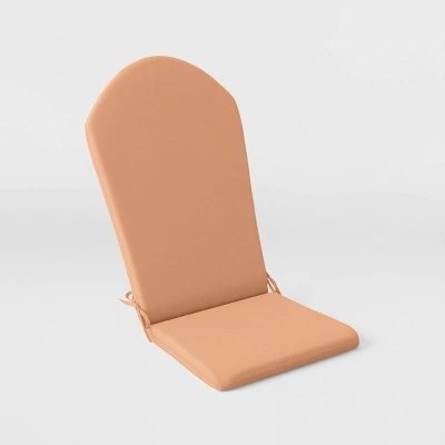 46"x21.5" Outdoor Adirondack Chair Cushion - Room Essentials™ Tan 10 46"x21.5" Outdoor Adirondack Chair Cushion - Room Essentials™ Tan - Image 10