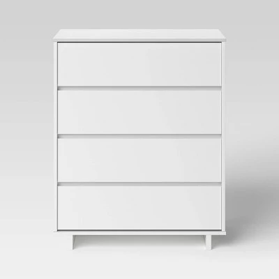 Modern 4 Drawer Dresser - Room Essentials™ Espresso 3 Modern 4 Drawer Dresser - Room Essentials™ Espresso - Image 3