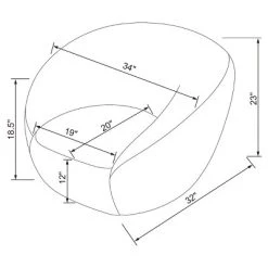 Swivel Accent Chair Faux Shearling Cream (FA) - Room Essentials™ -Room Essentials Sales Store GUEST ba44349c 1ec8 4fc6 a351 c93a6f2267d2