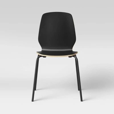 Bentwood Stacking Dining Chairs - Room Essentials™ White 3 Bentwood Stacking Dining Chairs - Room Essentials™ White - Image 3