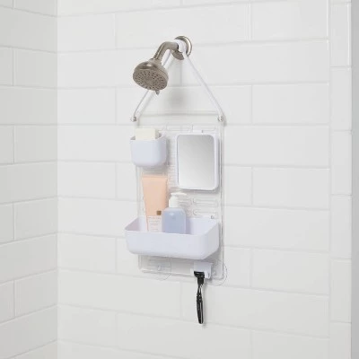 Adjustable Shower Caddy White - Room Essentials™ 1 Adjustable Shower Caddy White - Room Essentials™