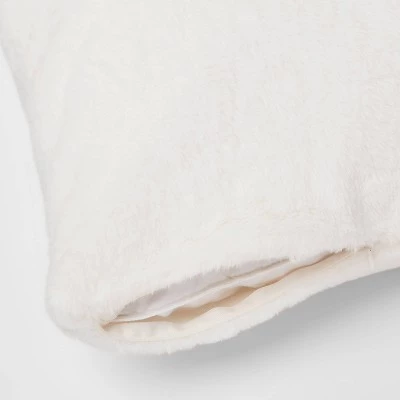 Plush Body Pillow Cover - Room Essentials™ Gray 2 Plush Body Pillow Cover - Room Essentials™ Gray - Image 2