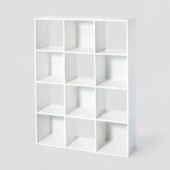 11" 12 Cube Organizer Shelf - Room Essentials™ White -Room Essentials Sales Store GUEST c838bcf0 b4e3 4b25 9925 d1d3e14ad879