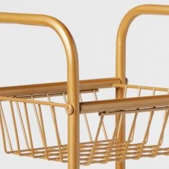 Tall Bath Storage Tower Metallic Gold - Room Essentials™ -Room Essentials Sales Store GUEST c84b5b05 93f5 4012 9afe 4b31fdcded9f