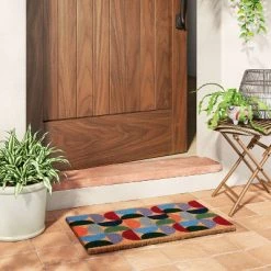 1'4"x2'4" Hemisphere Outdoor Doormat - Room Essentials™