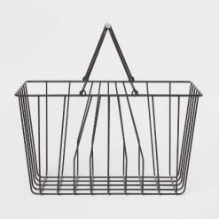 Metal Caddy Tote - Room Essentials™ Black -Room Essentials Sales Store GUEST cb641c47 dec1 47b1 88c5 d74390751781