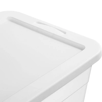90qt Clear Storage Box White - Room Essentials™ 8 90qt Clear Storage Box White - Room Essentials™ - Image 8