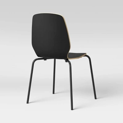 Bentwood Stacking Dining Chairs - Room Essentials™ White 4 Bentwood Stacking Dining Chairs - Room Essentials™ White - Image 4