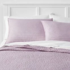 Standard Garment Washed Microfiber Quilt Sham - Room Essentials™ White