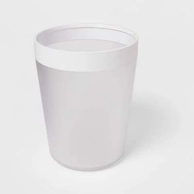 Wastebasket Frosted - Room Essentials™ 2 Wastebasket Frosted - Room Essentials™ - Image 2