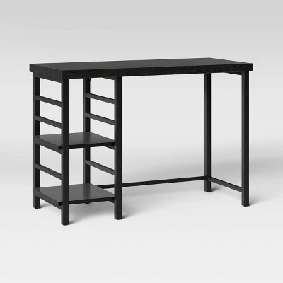 Adjustable Storage Desk Black - Room Essentials™ 2 Adjustable Storage Desk Black - Room Essentials™ - Image 2