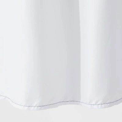 Microfiber Colorblock Large Striped Shower Curtain - Room Essentials™ 3 Microfiber Colorblock Large Striped Shower Curtain - Room Essentials™ - Image 3