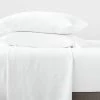 Full Garment Washed Microfiber Solid Sheet Set White - Room Essentials™ -Room Essentials Sales Store GUEST dc5253bd 4879 44a3 aaa8 395da0735a0e 1