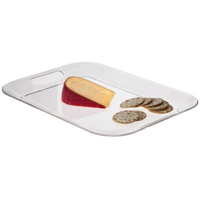 16" x 12" Plastic Serving Tray - Room Essentials™ 1 16" x 12" Plastic Serving Tray - Room Essentials™