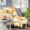 Printed Plush Striped Throw Blanket - Room Essentials™ Yellow -Room Essentials Sales Store GUEST e0e810f3 b2dc 4b6d 8275 1de732598a5c