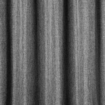 1pc Room Darkening Heathered Window Curtain Panel - Room Essentials™ Gray 3 1pc Room Darkening Heathered Window Curtain Panel - Room Essentials™ Gray - Image 3