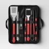 17pc BBQTool Set with Zipper Case in Black - Room Essentials™ -Room Essentials Sales Store GUEST e50c4557 bd6a 4491 a415 1abd81026248