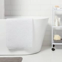 Small Cushion Bath Mat White - Room Essentials™