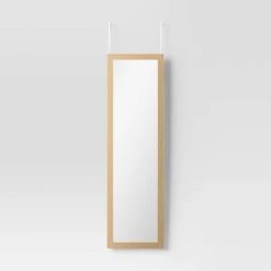 14.8" x 50.7" Over the Door Mirror - Room Essentials™ White -Room Essentials Sales Store GUEST e8ed53f9 2e8d 4b16 8587 0d8631fe91b9
