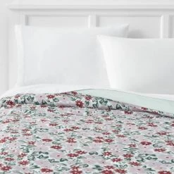 Microfiber Reversible Floral Print Comforter Light Purple/Mint Green - Room Essentials™ -Room Essentials Sales Store GUEST eaf962da 0b45 45f4 a772 43b7646ca4f6 1