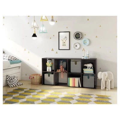 11" 8 Cube Organizer Shelf - Room Essentials White 1 11" 8 Cube Organizer Shelf - Room Essentials White