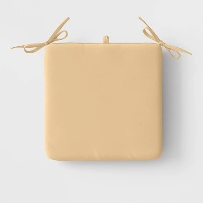 16"x16" Outdoor Chair Seat Cushion - Room Essentials™ Quilted Blue 10 16"x16" Outdoor Chair Seat Cushion - Room Essentials™ Quilted Blue - Image 10