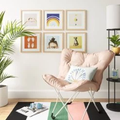 (Set of 6) 11" x 11" Matted to 8" x 8" Frame Set - Room Essentials™ Brown