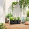 4pc Square Indoor Outdoor 3 Planter Pots with 1 Saucer 12.2"x4" - Room Essentials⢠Black 6 4pc Square Indoor Outdoor 3 Planter Pots with 1 Saucer 12.2"x4" - Room Essentials⢠Black -Room Essentials Sales Store GUEST f286ac16 ee9d 4ab1 938a a91f269fb7b2
