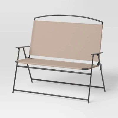 Sling Folding Outdoor Portable Beach Chair - Room Essentials™ Black 7 Sling Folding Outdoor Portable Beach Chair - Room Essentials™ Black - Image 7