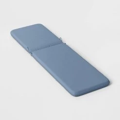 78"x22" Outdoor Chaise Lounge Cushion Quilted Blue - Room Essentials™ 6 78"x22" Outdoor Chaise Lounge Cushion Quilted Blue - Room Essentials™ -Room Essentials Sales Store GUEST f6e92c6a 58fb 46c5 8ad1 45a485245d12