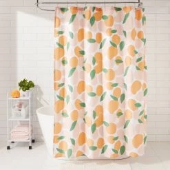 Fruit Microfiber Shower Curtain - Room Essentials™