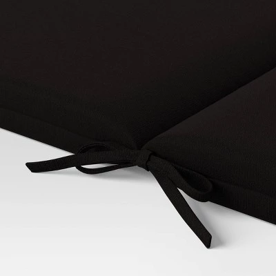 43"x20" Outdoor Chair Cushion - Room Essentials™ Fern Shower Green 2 43"x20" Outdoor Chair Cushion - Room Essentials™ Fern Shower Green - Image 2